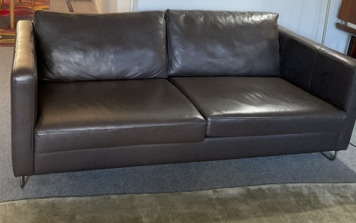 Boconcept leather sofa made - leather,
