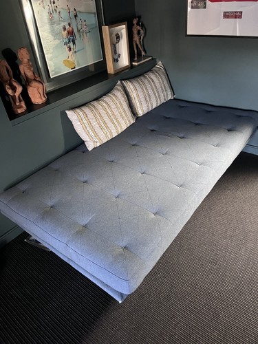 Boconcept sofa navy blue - sofa,