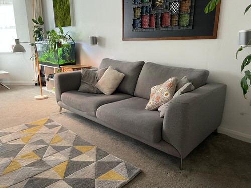 Boconcept grey fargo sofa - fargo,