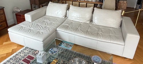 Boconcept leather sofa - leather,
